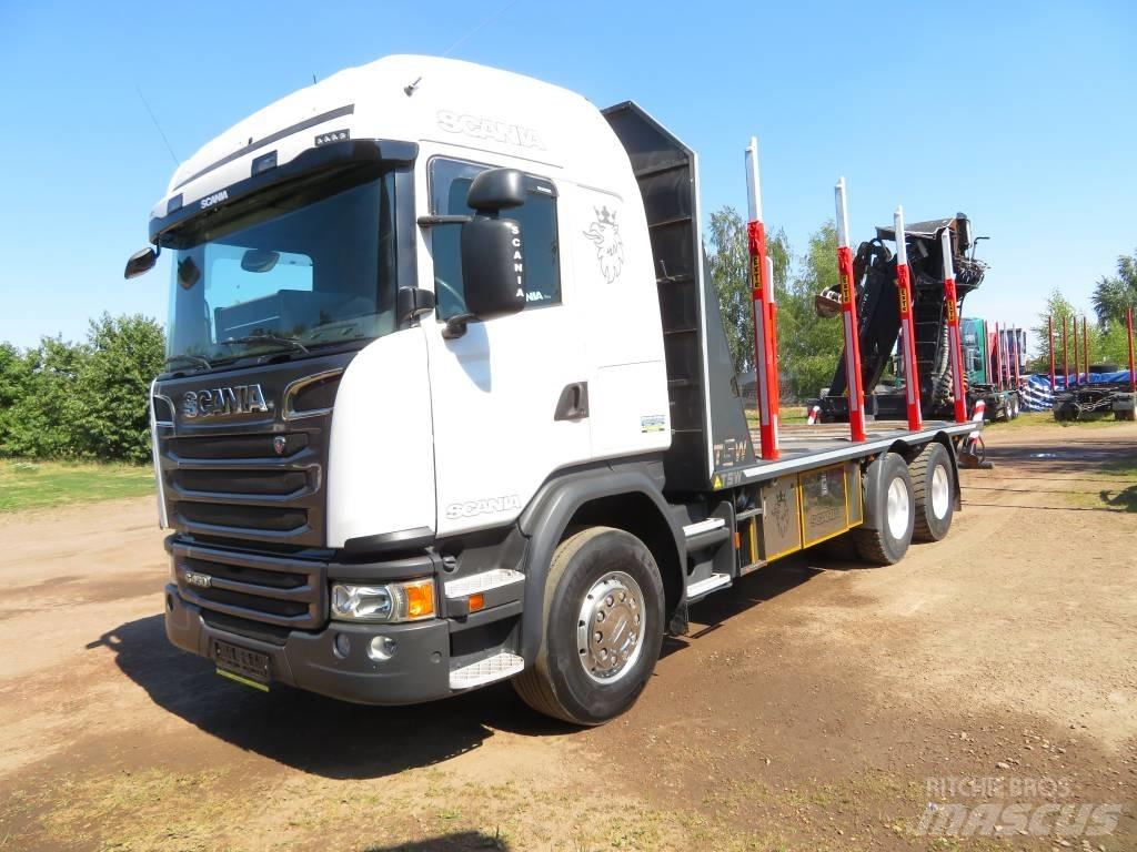 Scania G 450 Hout-Bakwagens
