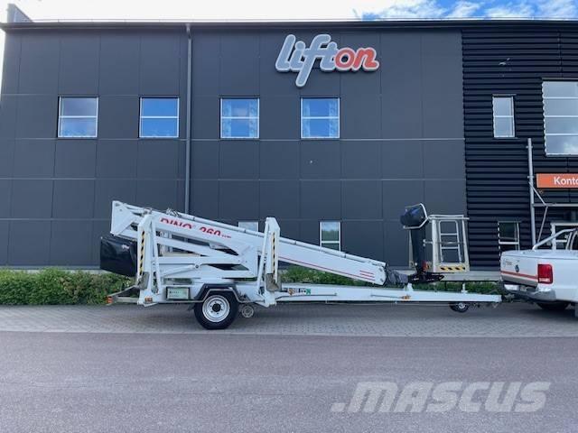Dino 260 XTD Skylift Aanhanger hoogwerkers