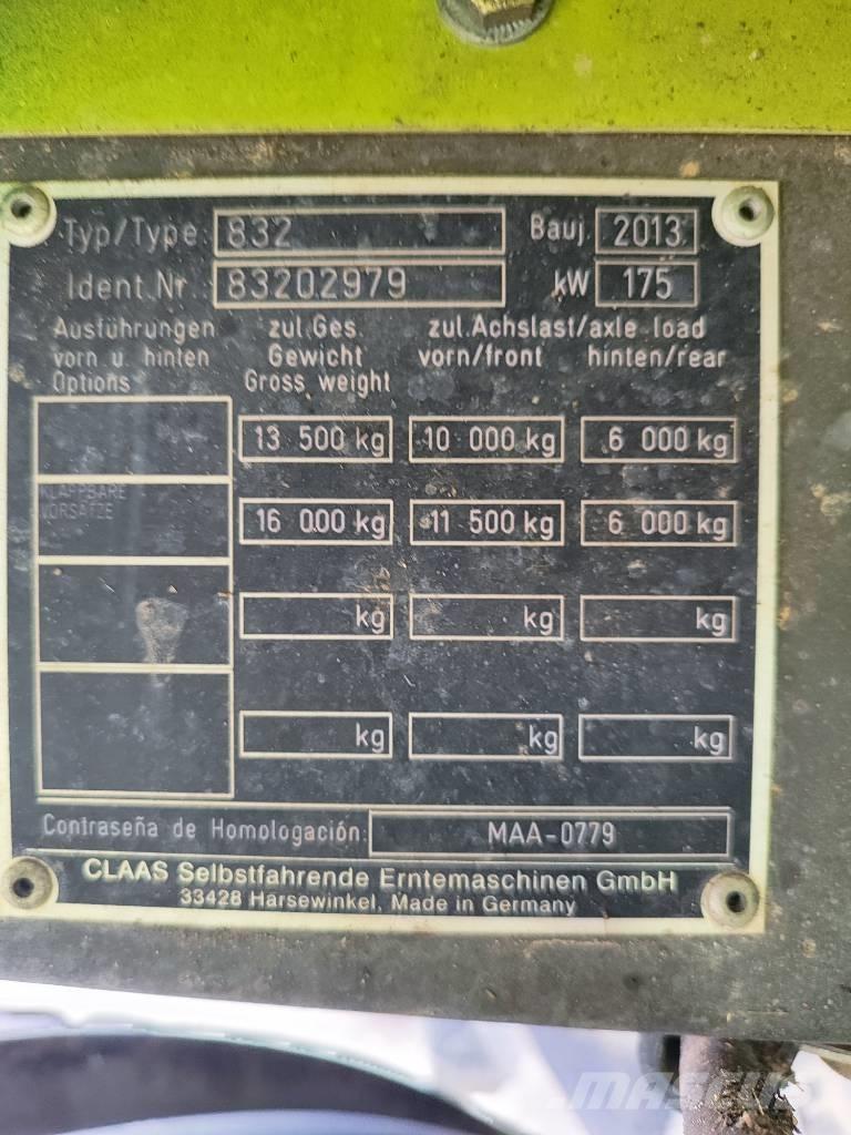 CLAAS Tucano 320 Maaidorsmachines