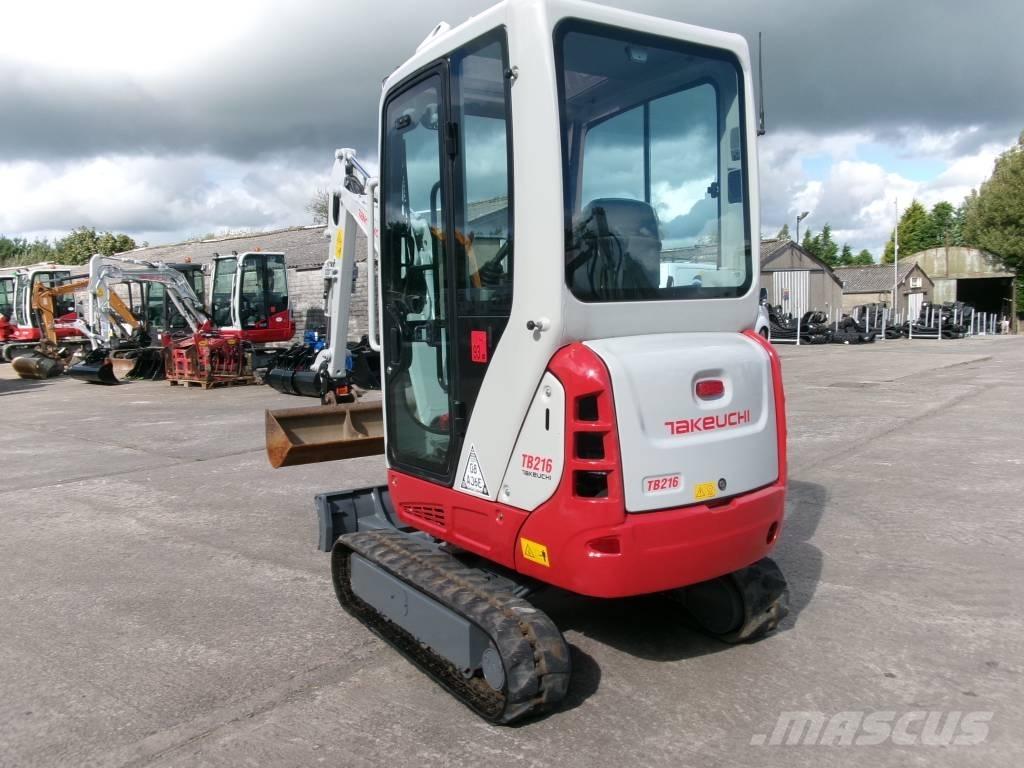 Takeuchi TB 216 Minigraafmachines < 7t
