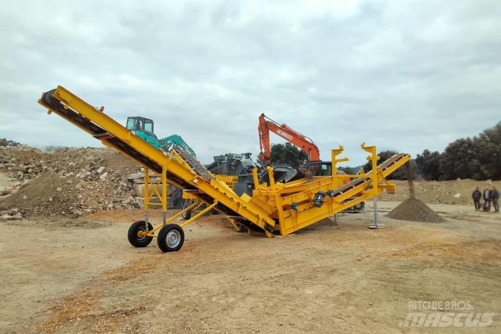 Rubble Master CS2500 Zeefinstallatie