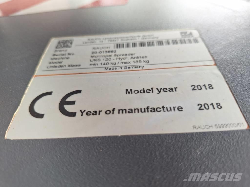 Rauch UKS 120 Zand- en zoutstrooimachines
