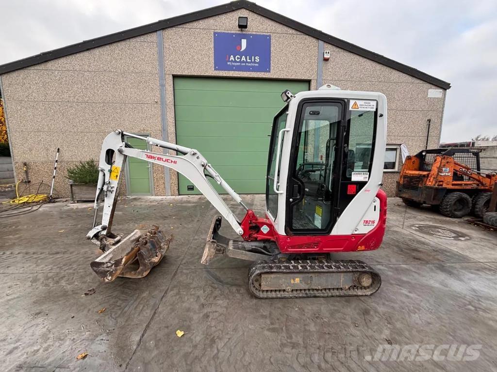 Takeuchi TB216 Minigraafmachines < 7t
