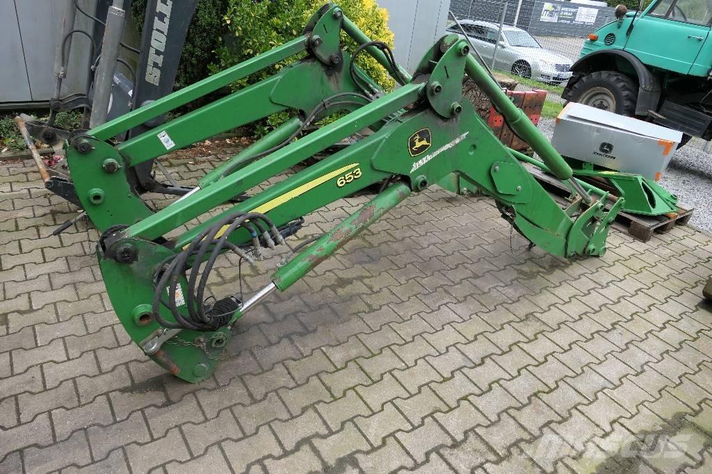 John Deere 653 Knik- en schrankladers