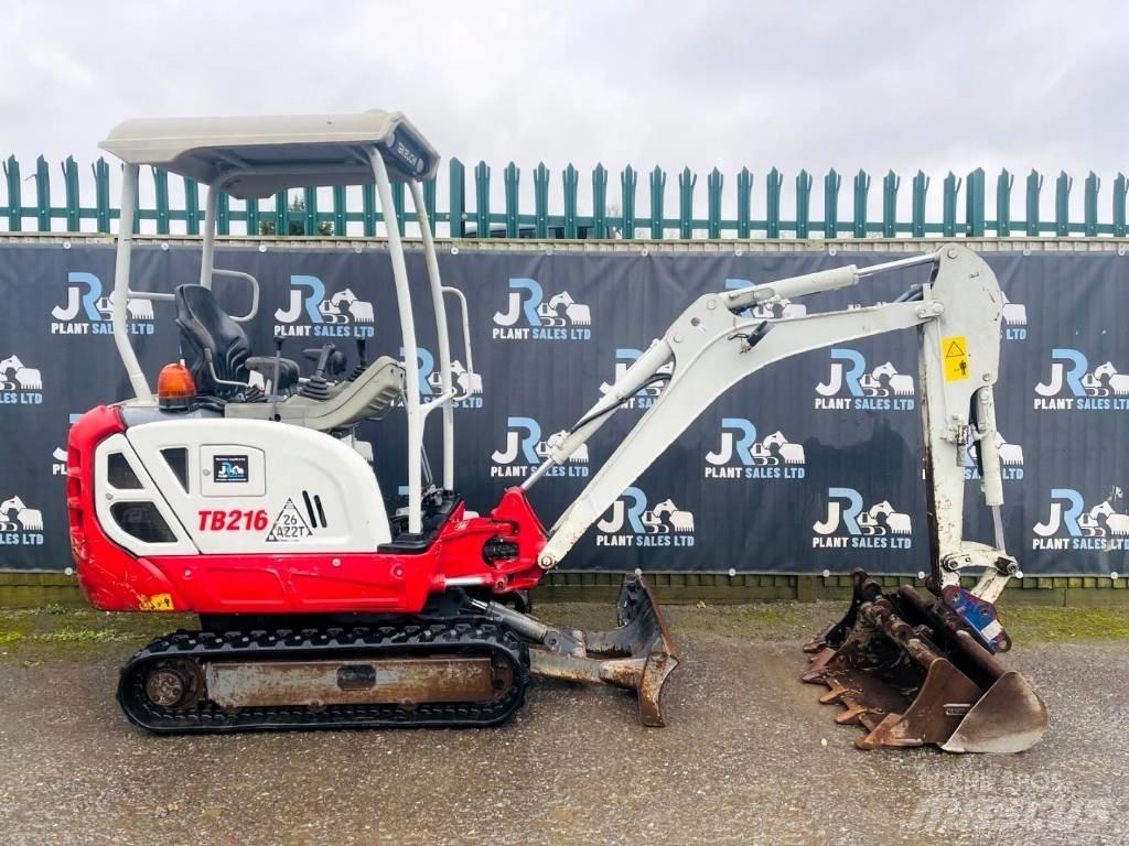 Takeuchi TB 216 Minigraafmachines < 7t