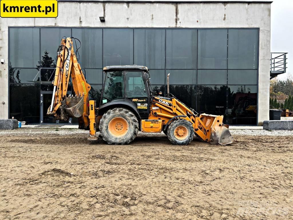 CASE 590 SR Graaf-laadcombinaties