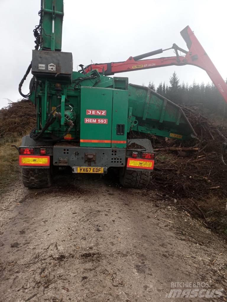 JENZ HEM 593Z Houtversnipperaars