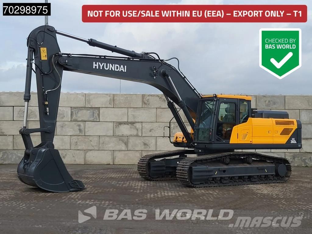 Hyundai HX360 L Rupsgraafmachines