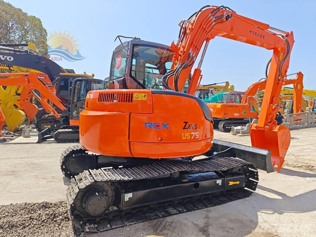Hitachi ZX 75 Rupsgraafmachines