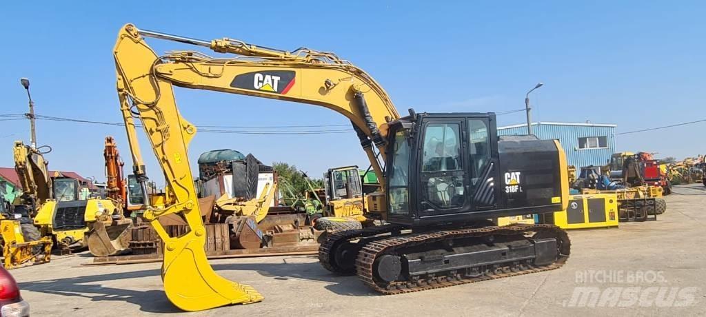 CAT 318FL Rupsgraafmachines