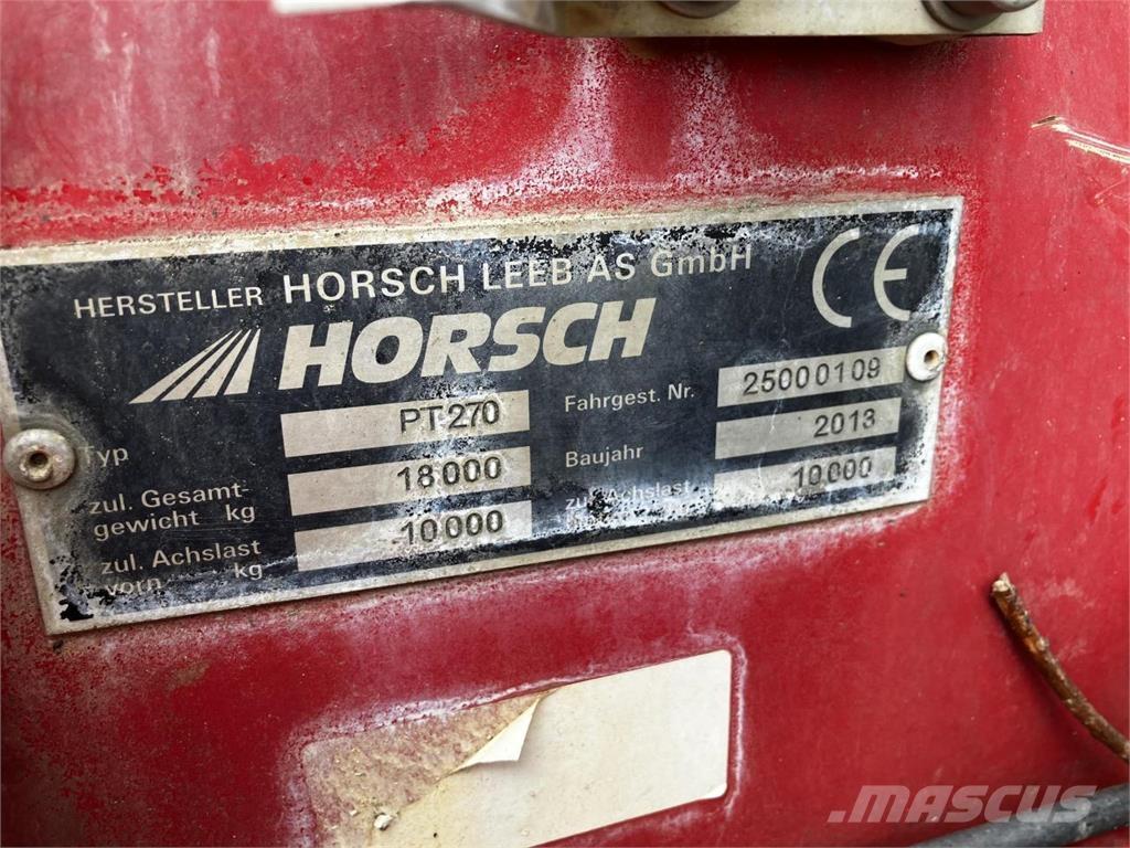 Horsch PT 270 Getrokken spuitmachines