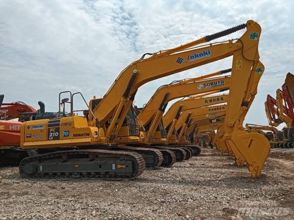 Komatsu PC 210LC Rupsgraafmachines