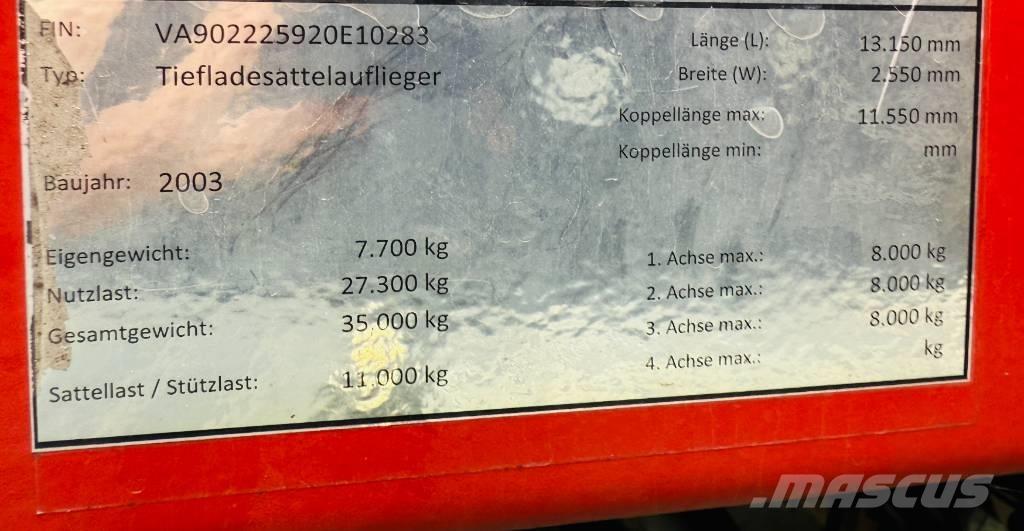 Empl Empl Low loader-semi-trailers