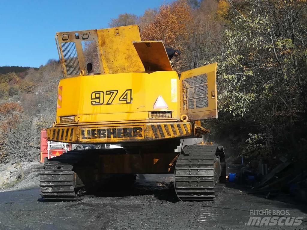Liebherr 974 Rupsgraafmachines
