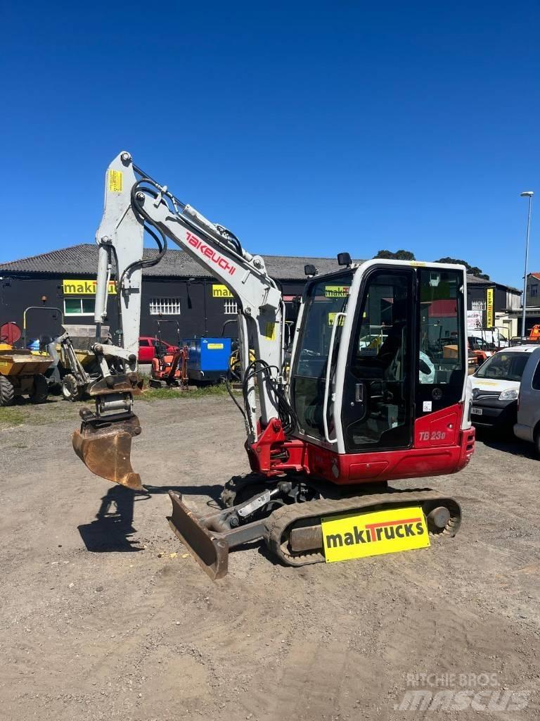 Takeuchi TB230 Minigraafmachines < 7t