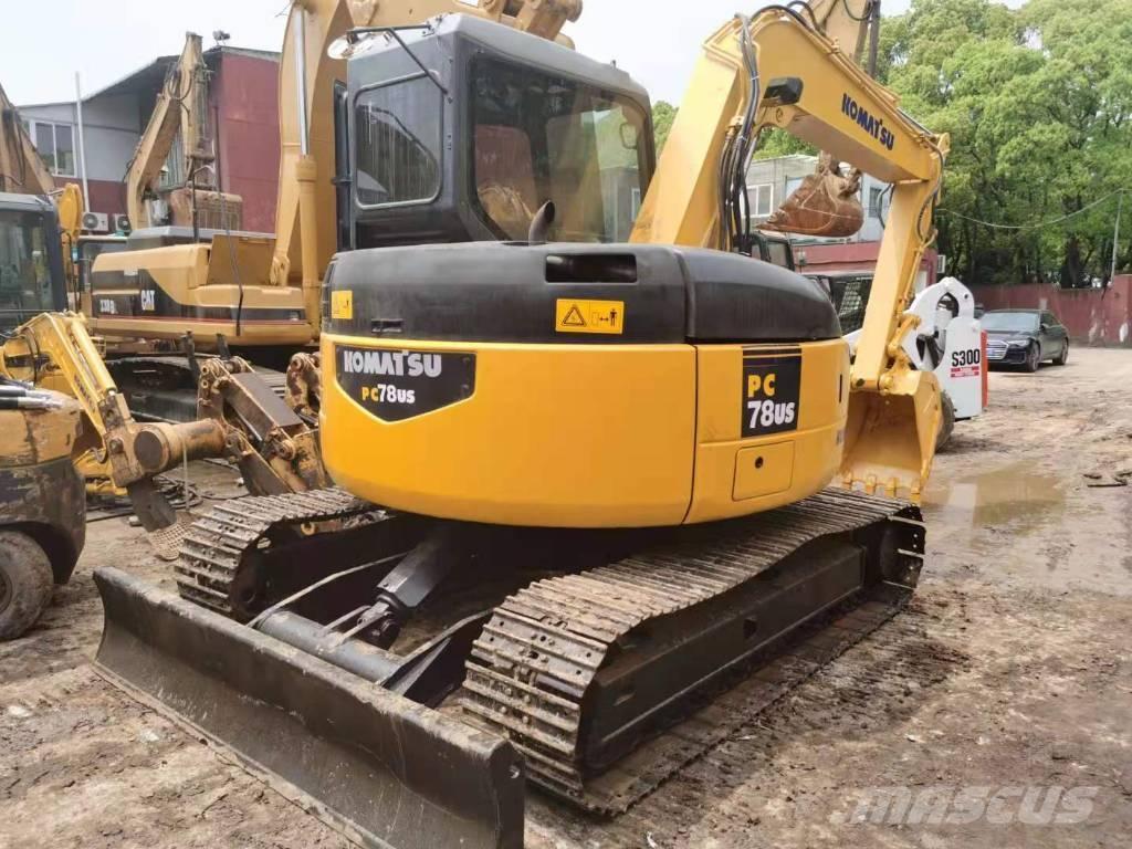 Komatsu PC 78 US-6NO Midigraafmachines 7t - 12t