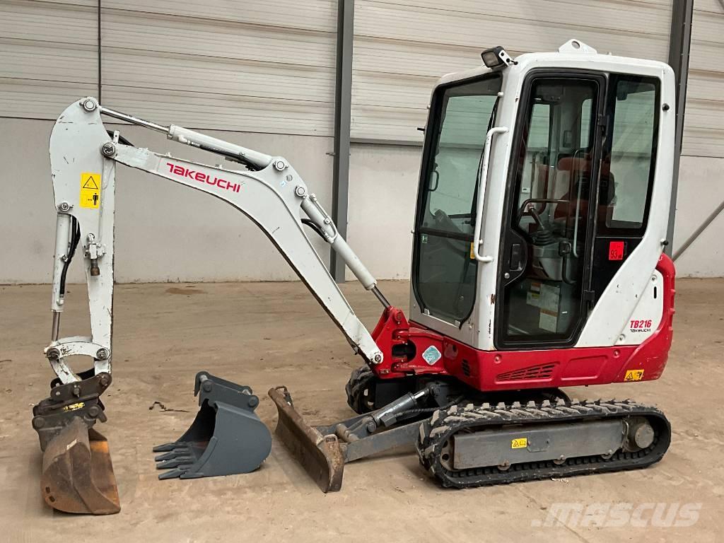 Takeuchi TB 216 Minigraafmachines < 7t