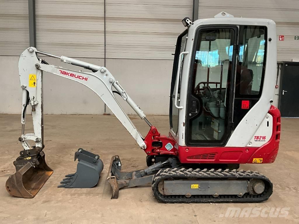 Takeuchi TB 216 Minigraafmachines < 7t