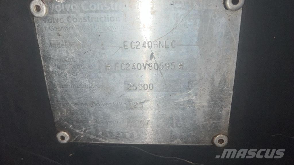 Volvo EC 240 B N LC Chassis en ophanging