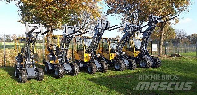 Eurotrac W10 Voorladers en gravers