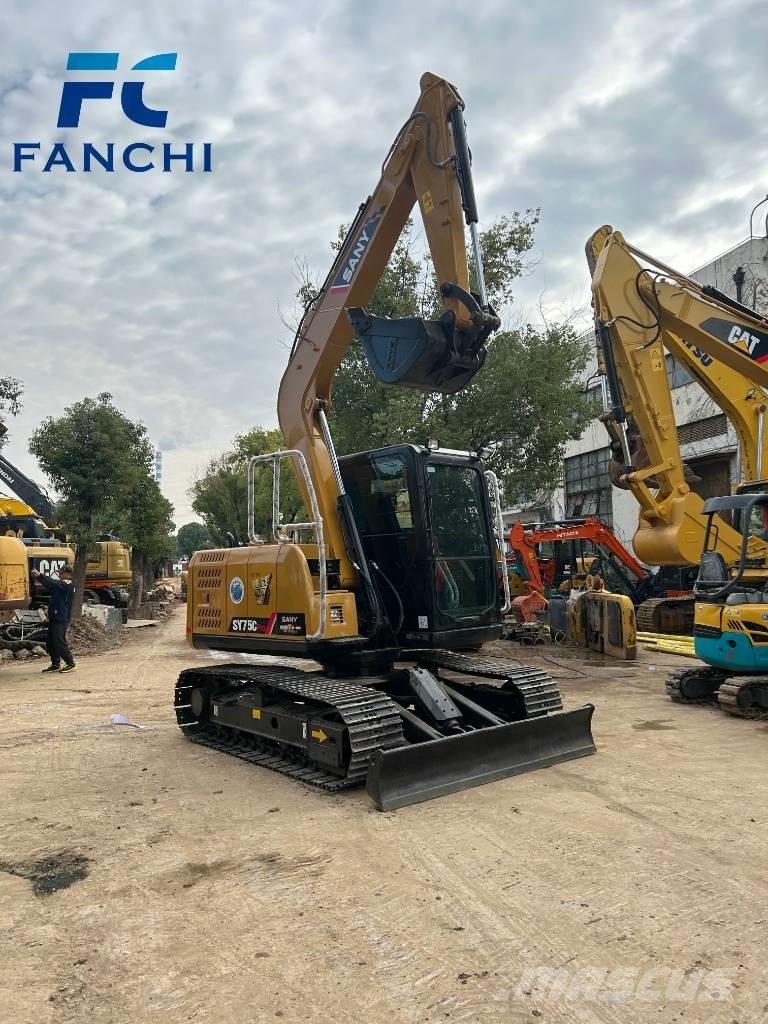 Sany SY 75 C pro Rupsgraafmachines