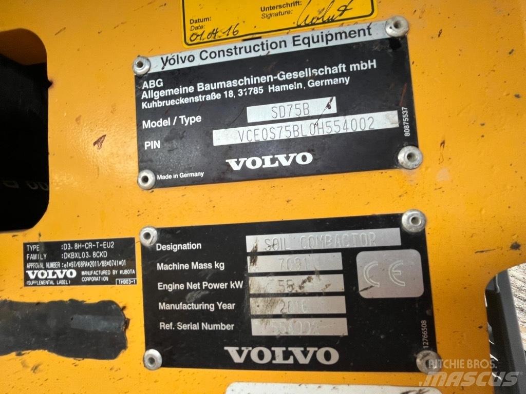 Volvo SD 75 Trilrolwalsen