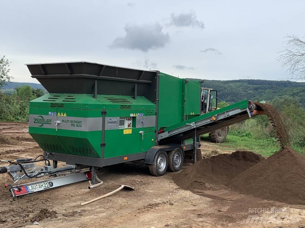 Zemmler MS 1600 Mobiele zeefinstallaties