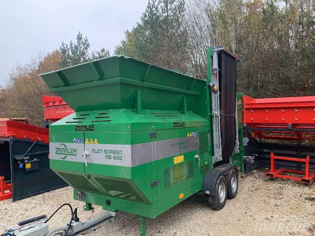 Zemmler MS 1600 Mobiele zeefinstallaties