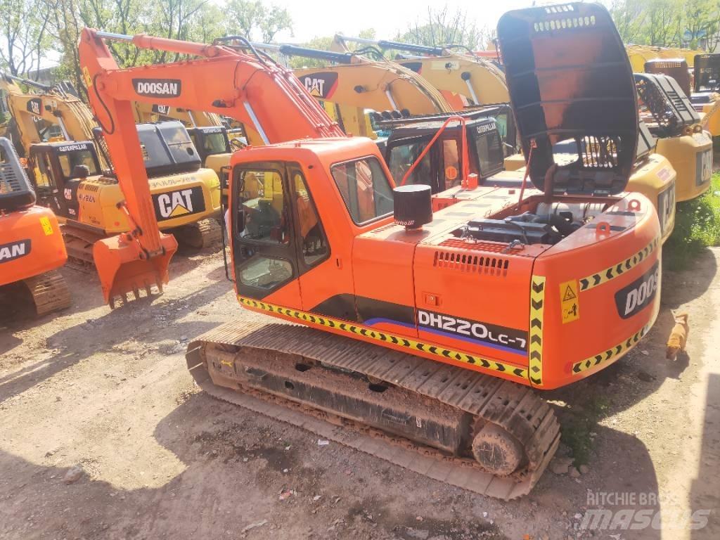 Doosan DH220LC-7 Rupsgraafmachines