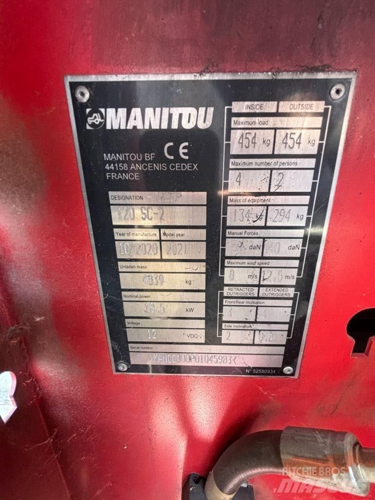 Manitou SC 120 Schaarhoogwerkers