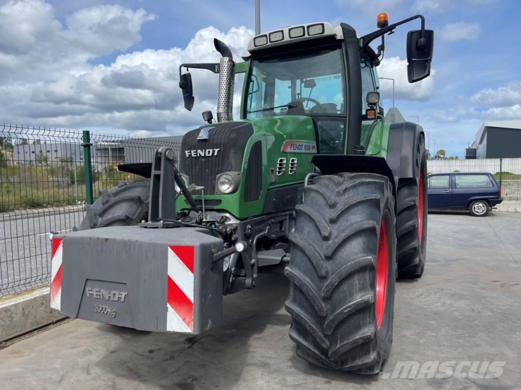 Fendt 820 Vario TMS Tractoren