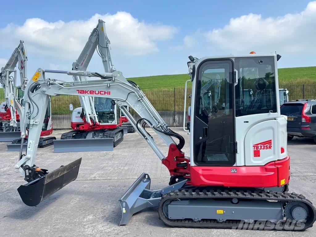 Takeuchi TB 335 R Minigraafmachines < 7t