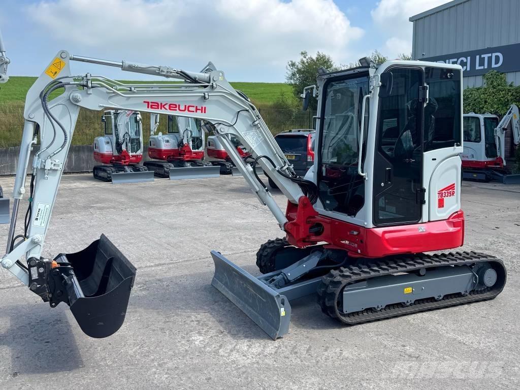 Takeuchi TB 335 R Minigraafmachines < 7t
