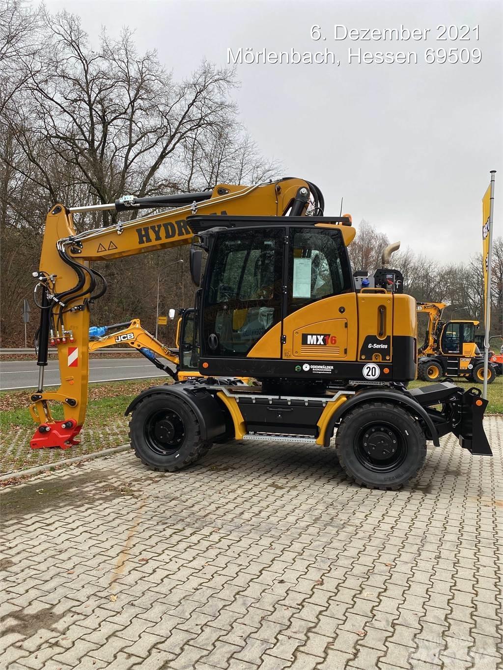 Hydrema MX16G Wielgraafmachines