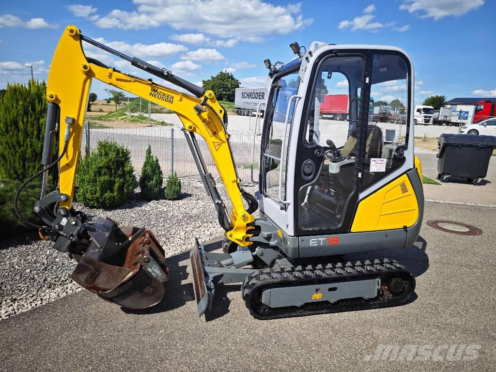 Wacker Neuson ET 18 Rupsgraafmachines