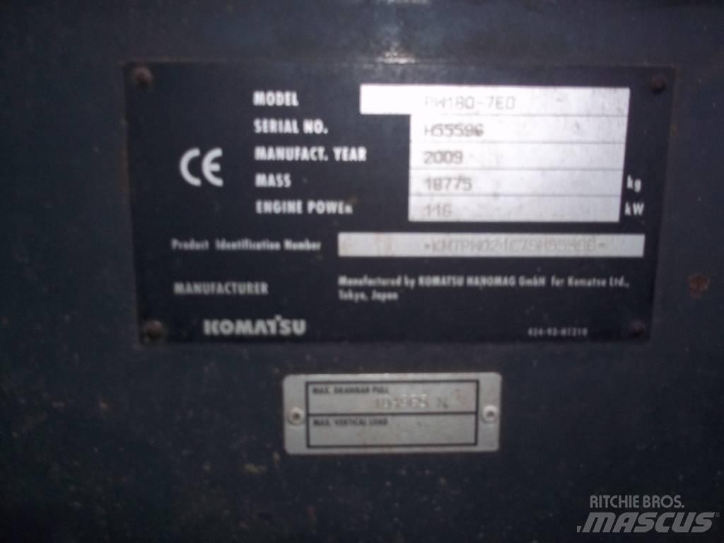 Komatsu PW 180-7 Wielgraafmachines