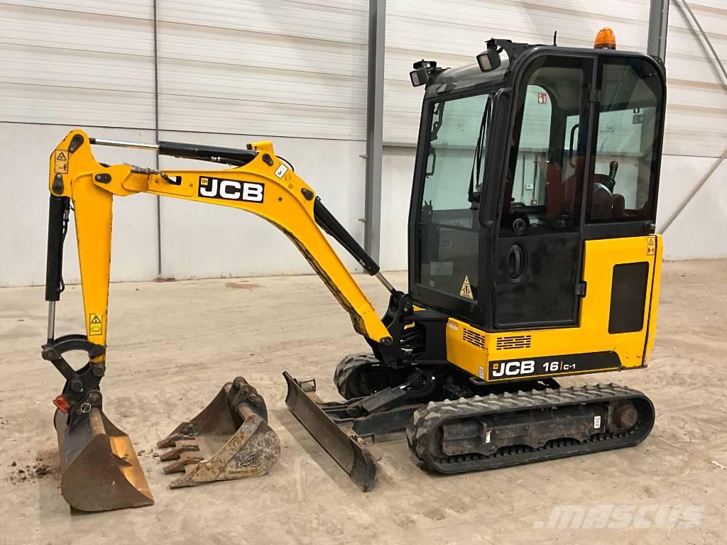 JCB 16 C-1 Minigraafmachines < 7t