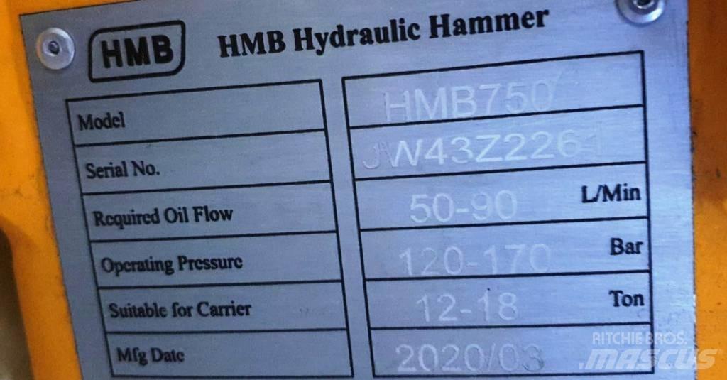 HMB 750 Hamers en brekers