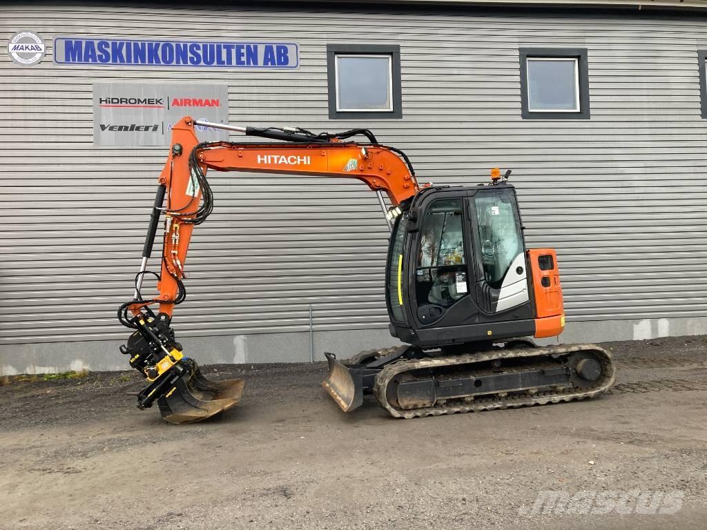 Hitachi ZX 85 US-6 Midigraafmachines 7t - 12t