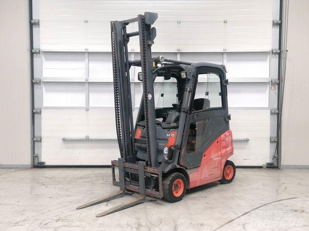 Linde H16D Diesel heftrucks