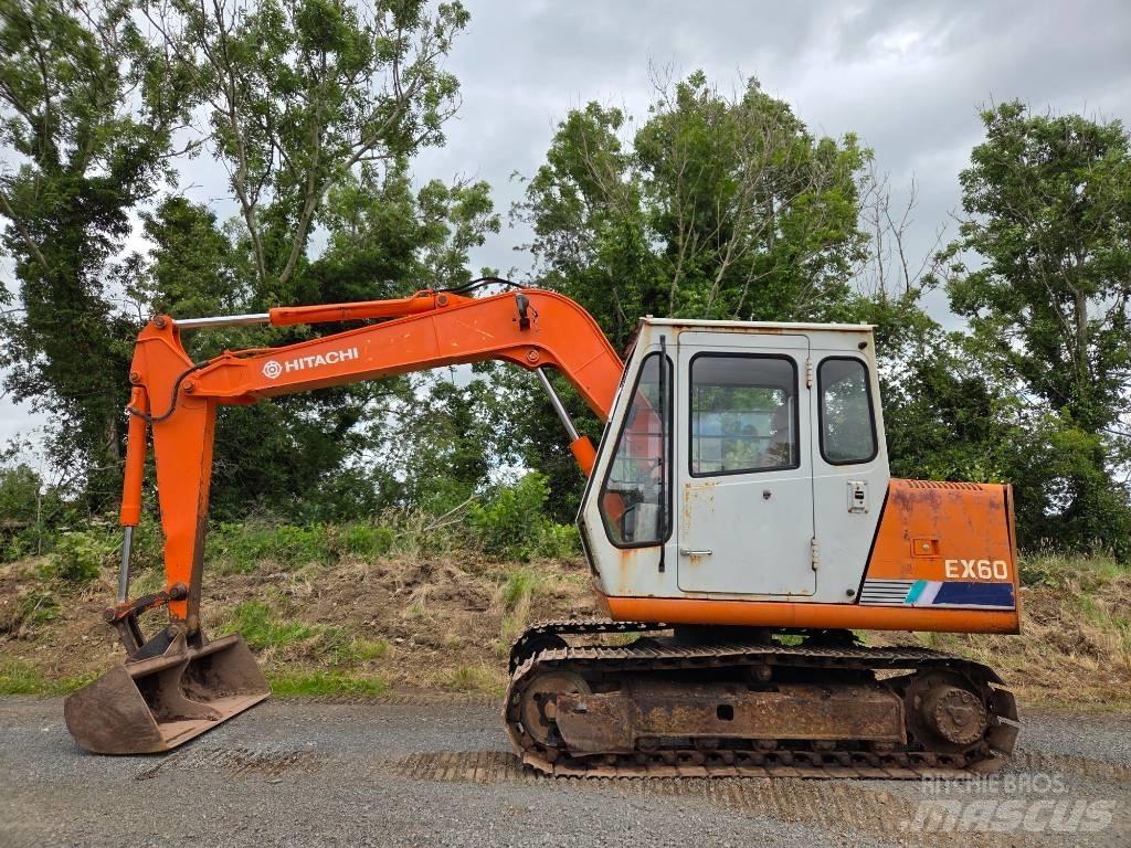 Hitachi EX 60-1 Rupsgraafmachines