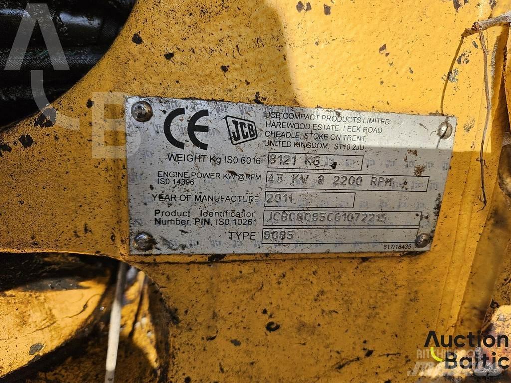 JCB 8085 Midigraafmachines 7t - 12t