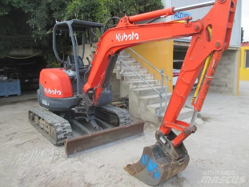 Kubota U 35 Minigraafmachines < 7t