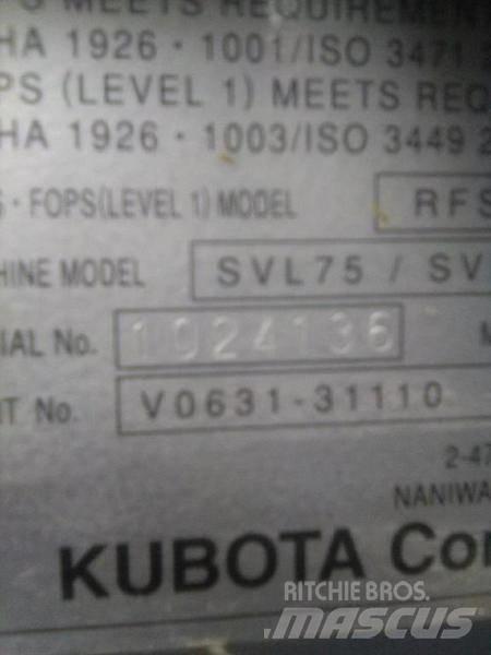Kubota SVL 75-2 Schrankladers