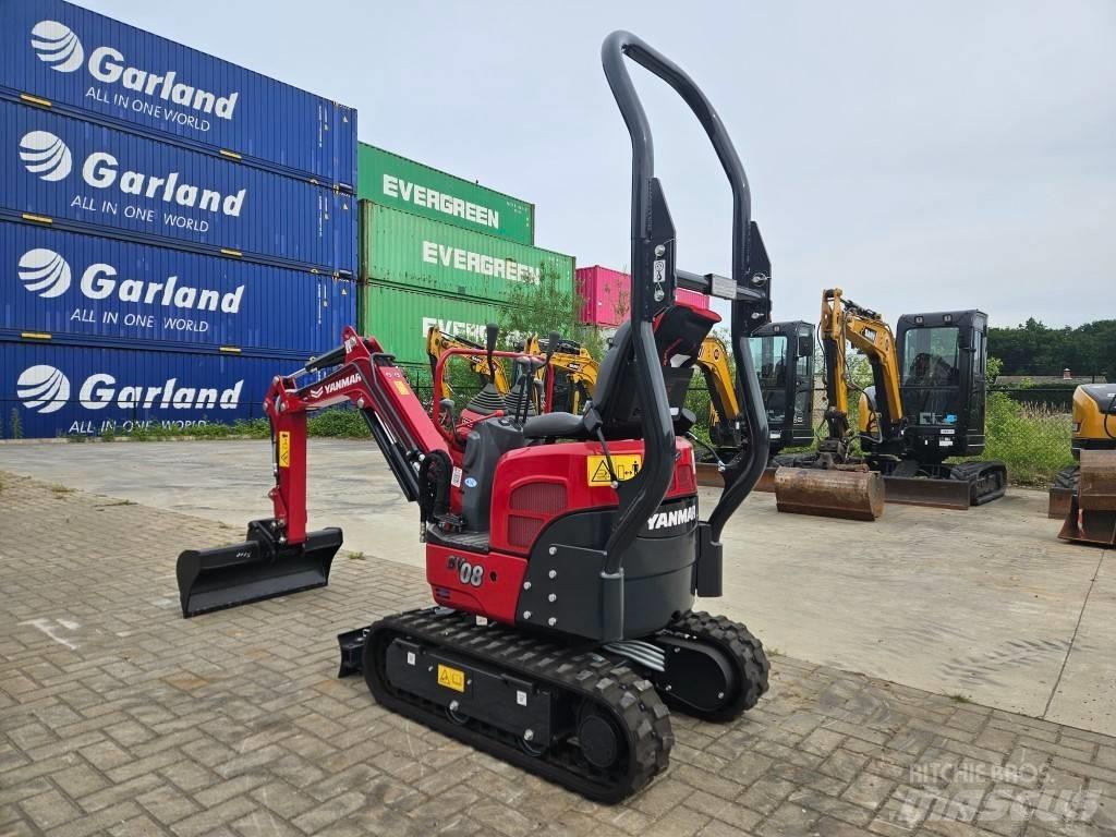 Yanmar SV08-1C Minigraafmachines < 7t