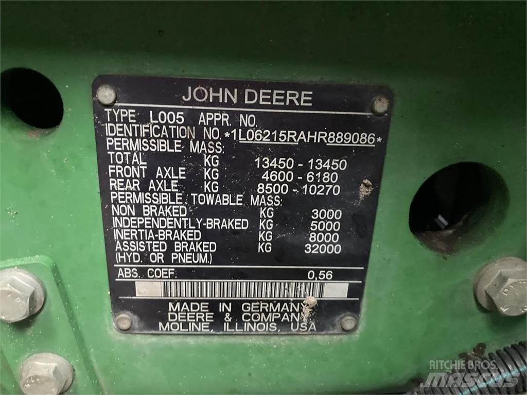 John Deere 6215R Tractoren