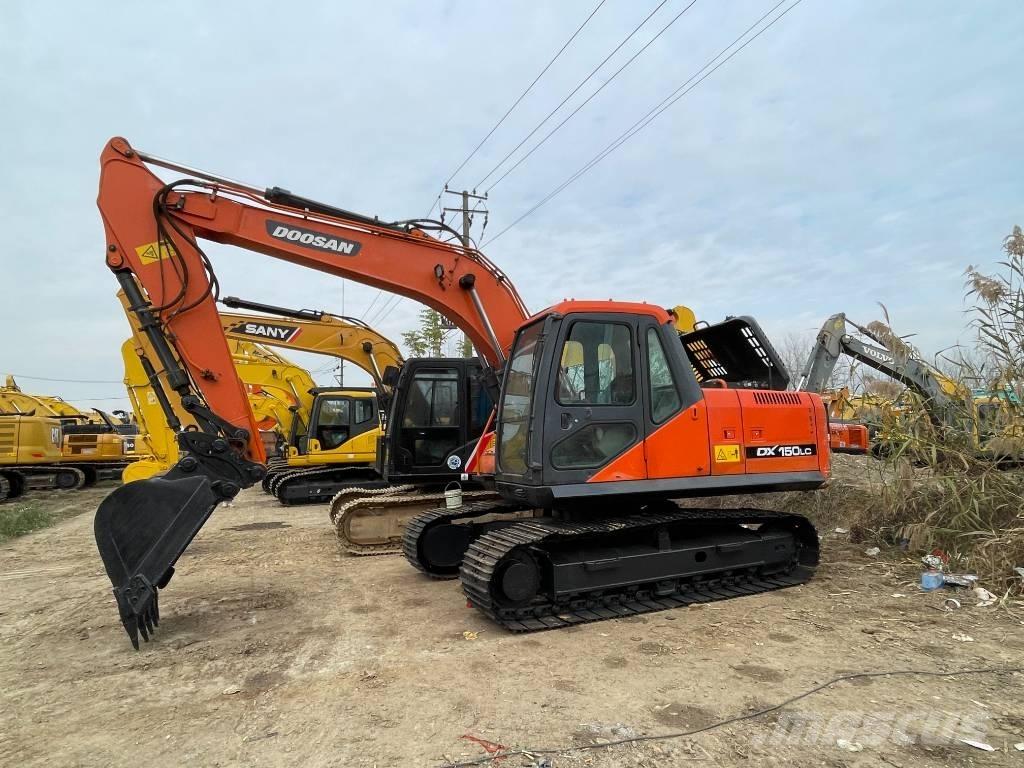 Doosan dx150 Rupsgraafmachines