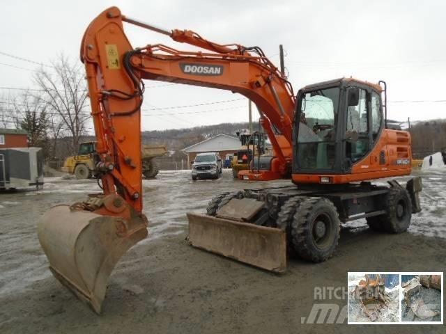 Doosan DX 140 W-3 Wielgraafmachines