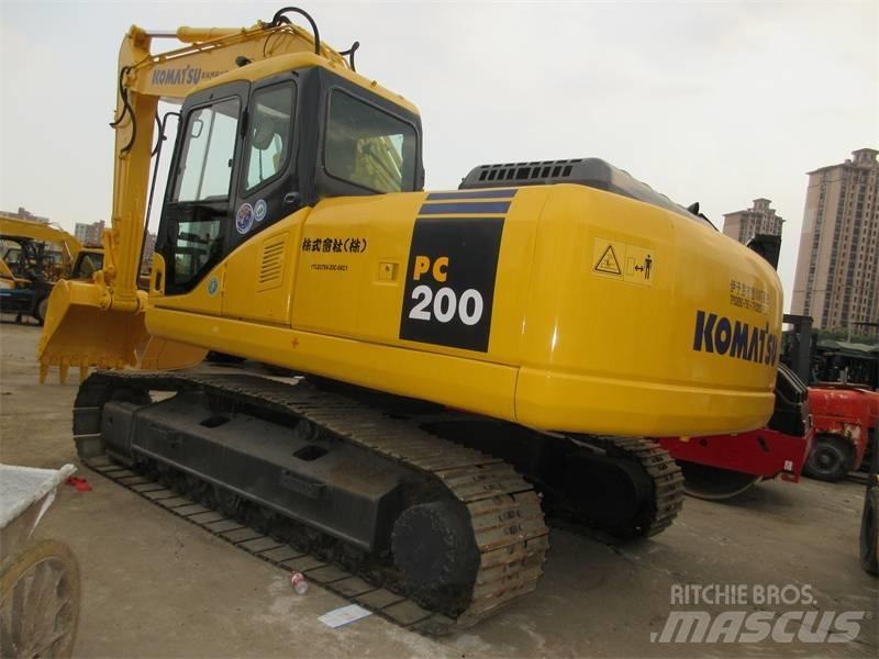 Komatsu PC 200-7 Rupsgraafmachines