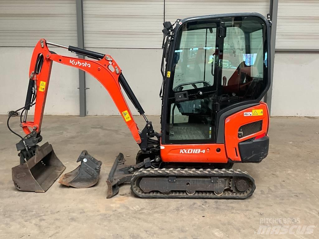 Kubota KX 018-4 Minigraafmachines < 7t